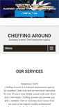 Mobile Screenshot of cheffingaround.com.au